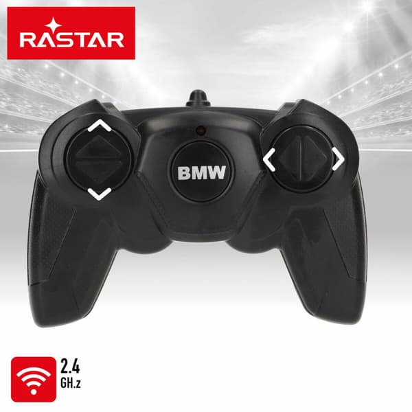 Radiostyrd bil BMW Blå Röd 1:24 20 x 6 x 7,5 cm (4 antal)