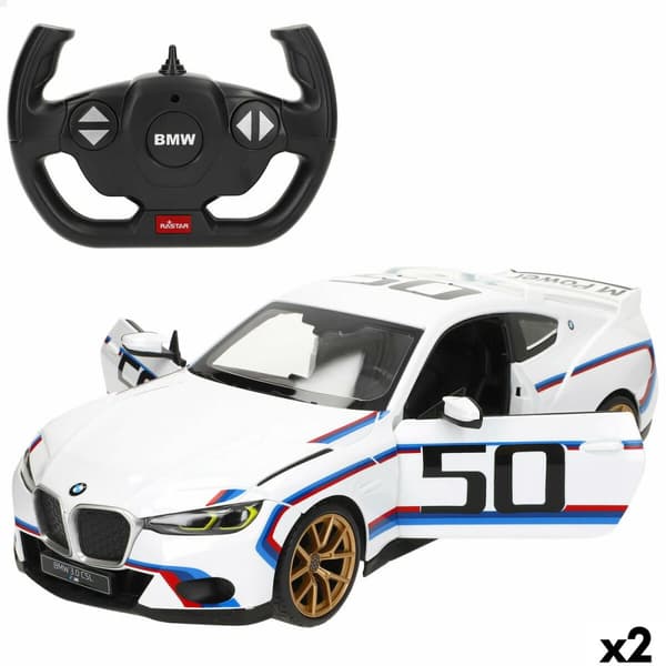Radiostyrd bil BMW Blå Röd 1:14 34 x 10 x 13,5 cm (2 antal)