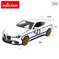 Pikkukuva 5 / 7: Kauko-ohjattava auto BMW Sininen Punainen 1:14 34 x 10 x 13,5 cm (2 osaa)
