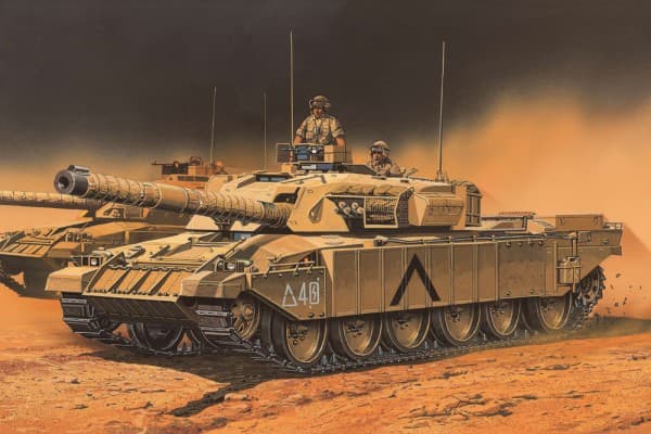 Academy Academy Muovimalli Britannian armeijan Challenger Mk.3 mittakaavassa 1/72