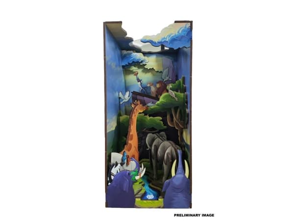 Revell Tiny Adventures - Disney "Lejonkungen", modell av passagerarfartyg, byggsats, Disney The Lion King Book Nook - magisk miniatyrvärld för din bo