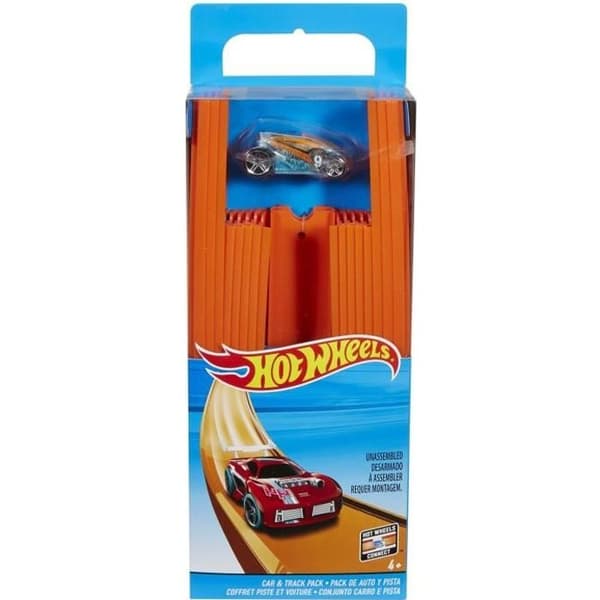 HOT WHEELS Track and Car Set - 4,5 m bana - För barn från 6 år och uppåt