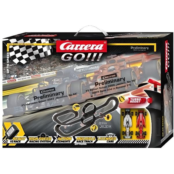 Carrera GO!!! - CARRERA - Upp till Speed Box - Blandat - Vuxen - Inomhus