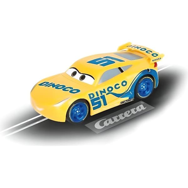 Circuit Carrera FIRST 65011 Disney·Pixar Cars - Dinoco Cruz för barn från 3 år och uppåt