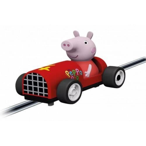 Miniatyrbil för krets - CARRERA - Carrera FIRST 65028 Peppa Pig - Peppa - Rosa