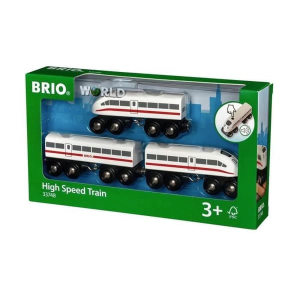 TGV trätåg med BRIO ljud - Mixat från 3 år - Ravensburger - 33748