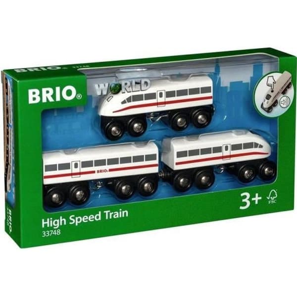 TGV trätåg med BRIO ljud - Mixat från 3 år - Ravensburger - 33748