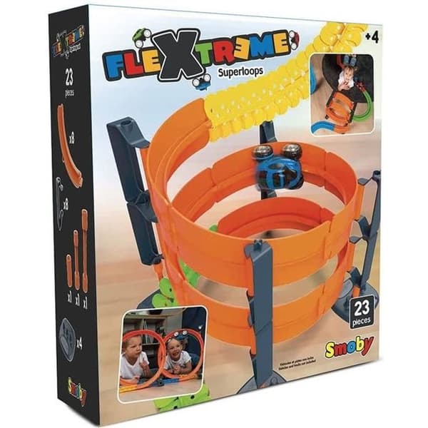 Smoby - FleXtreme - Superloops Set - Bilkretstillbehör