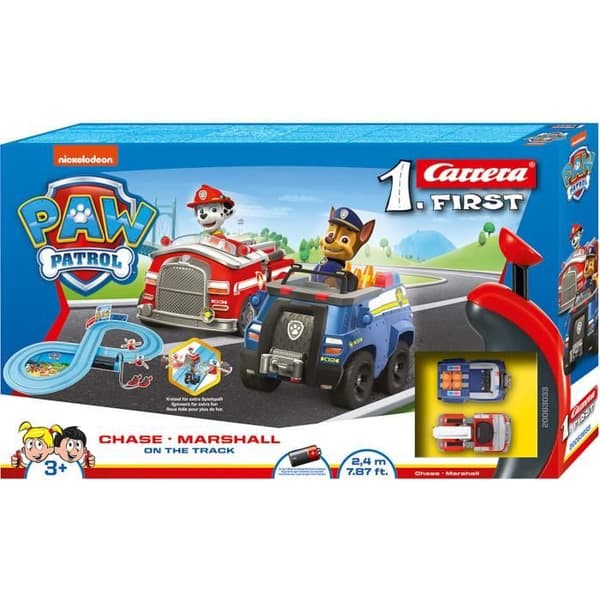 Paw Patrol Circuit - CARRERA-LEKSAKER - PAW PATROL - Chase - Marshall - Inredning