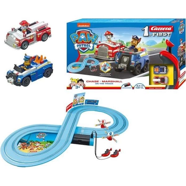 Paw Patrol Circuit - CARRERA-LEKSAKER - PAW PATROL - Chase - Marshall - Inredning