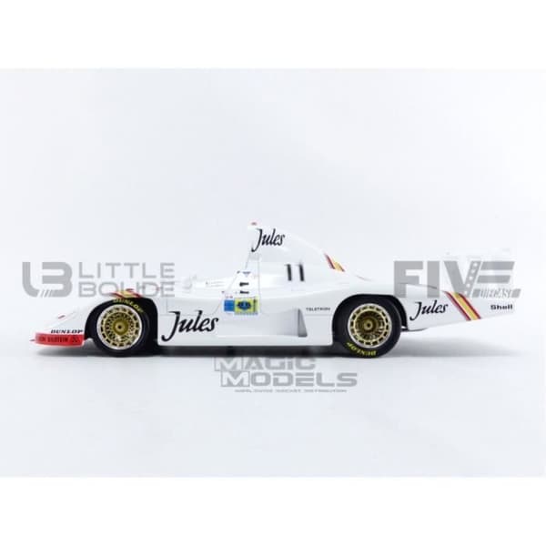 Samlarbil i miniatyr - SOLIDO - PORSCHE 936/81 - Vit - 1/18 - Le Mans 1981