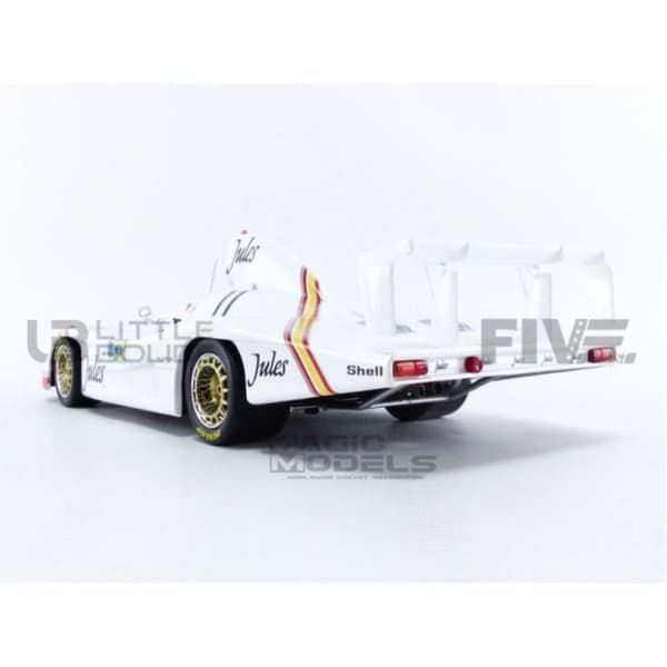 Samlarbil i miniatyr - SOLIDO - PORSCHE 936/81 - Vit - 1/18 - Le Mans 1981