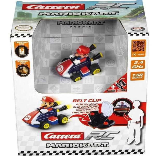 Nybörjare Mario Electric RC Racing Car - CARRERA 370430002P - Interiör 14 år+