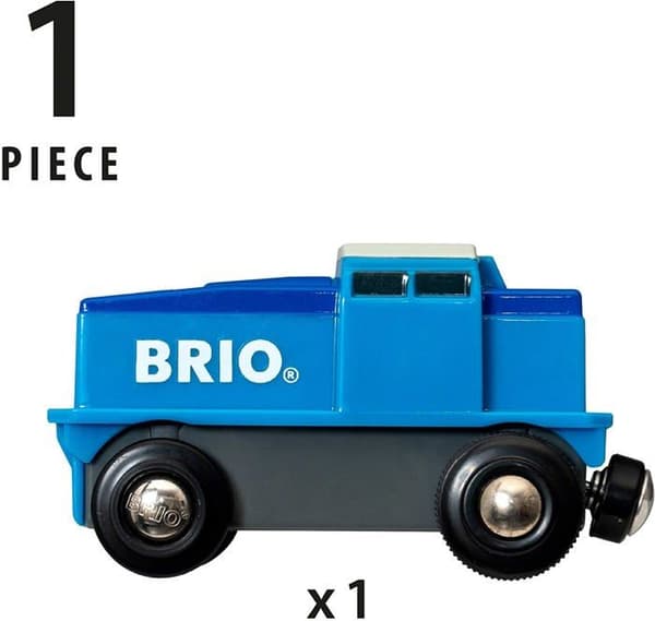 Brio - Blå batteridrivet godslok - RAVENSBURGER