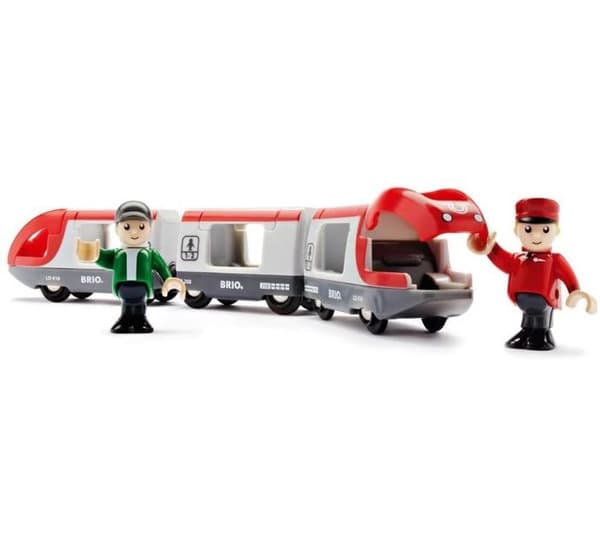 BRIO Persontåg - Träbana - Ravensburger - Blandat från 3 år