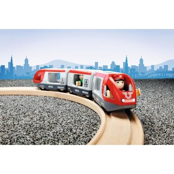 BRIO Persontåg - Träbana - Ravensburger - Blandat från 3 år