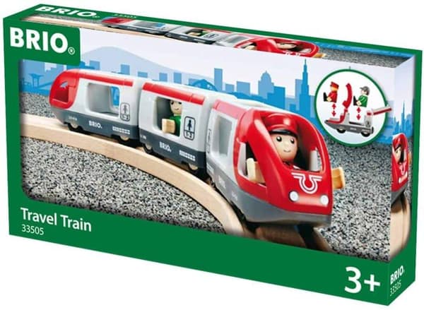BRIO Persontåg - Träbana - Ravensburger - Blandat från 3 år
