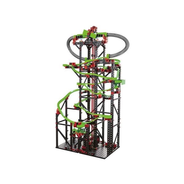 Fisher-Price PROFI Dynamic XXL - bollbana, Byggsats, Svart, Grön, Röd, 9 år, 1310 st, Pojke-tjej