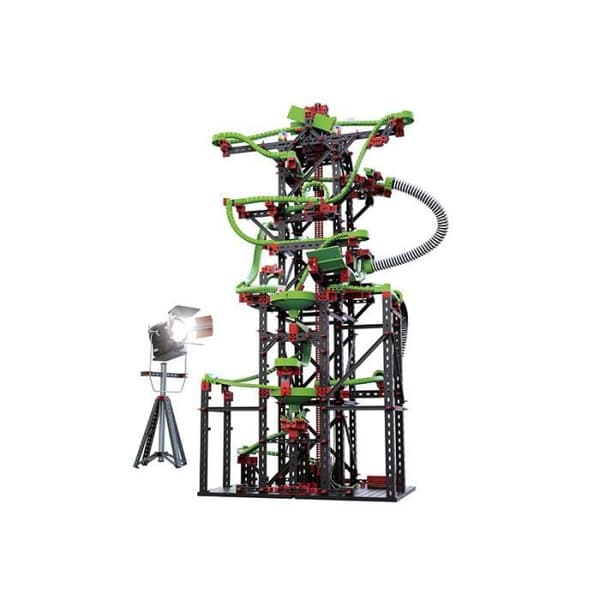 Fisher-Price PROFI Dynamic XXL - bollbana, Byggsats, Svart, Grön, Röd, 9 år, 1310 st, Pojke-tjej