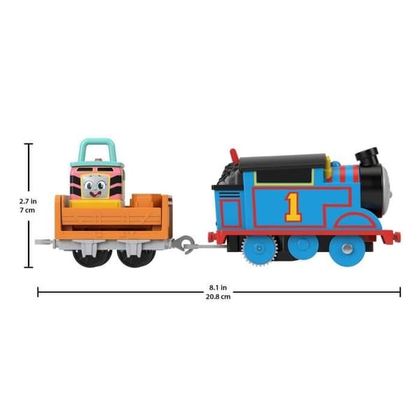 Thomas och hans vänner - La Piste De Carly Et Sandy motoriserad bana - 1:a åldersfigur - 3 år och över