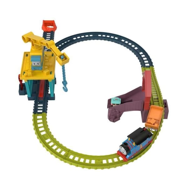 Thomas och hans vänner - La Piste De Carly Et Sandy motoriserad bana - 1:a åldersfigur - 3 år och över