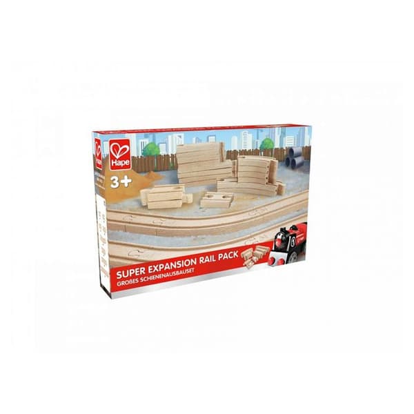 Railway Expansion Pack - HAPE - E3707 - Massivt trä - Flerfärgad