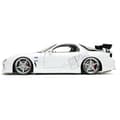 Miniatyrbild 3 av 4: Modellbil - JADA - Mazda RX-7 1993 - Skala 1:24 - Vit färg - Diecast