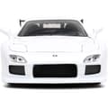 Miniatyrbild 4 av 4: Modellbil - JADA - Mazda RX-7 1993 - Skala 1:24 - Vit färg - Diecast