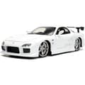 Miniatyrbild 1 av 4: Modellbil - JADA - Mazda RX-7 1993 - Skala 1:24 - Vit färg - Diecast