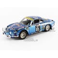 Miniatyrbild 2 av 4: Samlarbil i miniatyr - SOLIDO - ALPINE A110 1600S - Monte Carlo Rally 1976 - Blå - 18/1