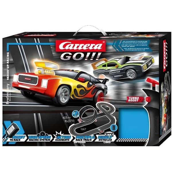 Carrera GO!!! - Heads-Up Racing box set - CARRERA varumärke - Hot Wheels - Racing leksak