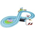 Miniatyrbild 1 av 2: Peppa Pig racingbana - Carrera First - 2,40m - 2 hastighetsregulatorer