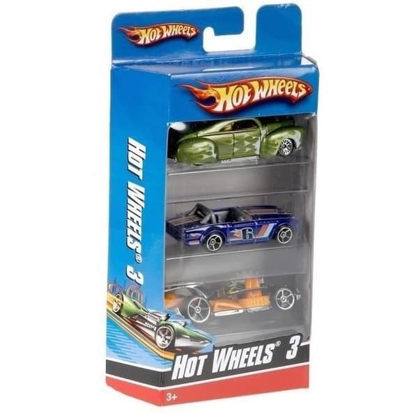 Hot Wheels - Set med 3 fordon - Små bilar - från 3 år och uppåt - Hot Wheels - K5904