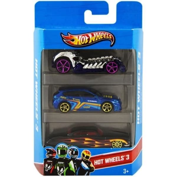 Hot Wheels - Set med 3 fordon - Små bilar - från 3 år och uppåt - Hot Wheels - K5904