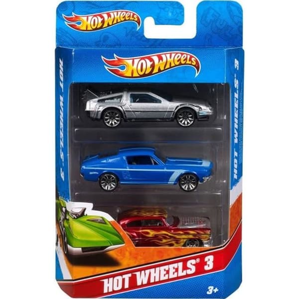 Hot Wheels - Set med 3 fordon - Små bilar - från 3 år och uppåt - Hot Wheels - K5904