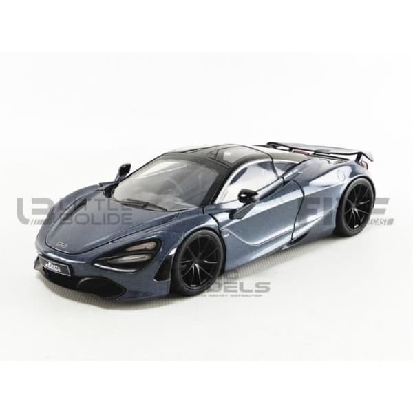 Samlarbil i miniatyr - JADA LEKSAK - MC-LAREN 720S - Silver antracit - 1/24 - Blandat