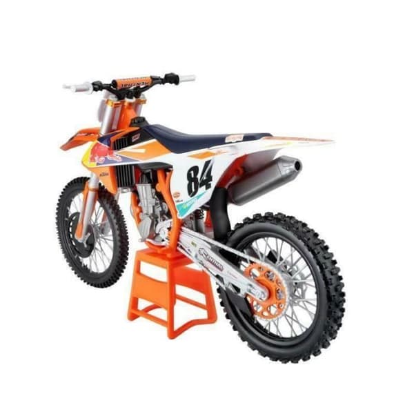 Motocross replika - KTM - SX 450 - 1/6 skala - Orange färg - För barn från 6 år