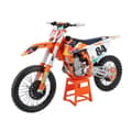 Miniatyrbild 2 av 4: Motocross replika - KTM - SX 450 - 1/6 skala - Orange färg - För barn från 6 år