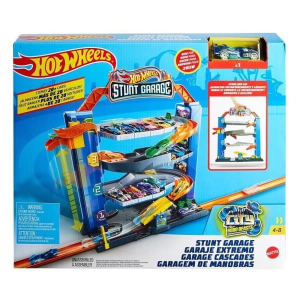 Garage Cascades Hot Wheels City - Hot Wheels - Circuit / Liten bil - från 4 år och uppåt