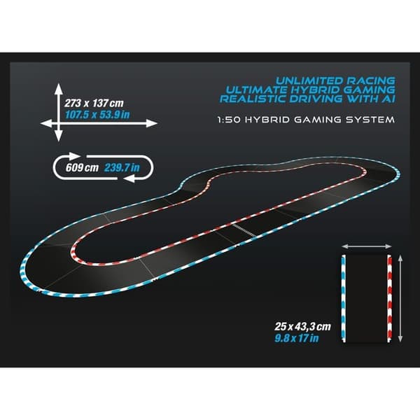 Set med bil - Carrera - Hybrid 50050002 - Porsche 911 GT3 R - Svart och Röd - För barn