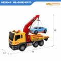 Miniatyrbild 5 av 7: Kranbil Speed & Go 33 x 23 x 12 cm (4 antal)