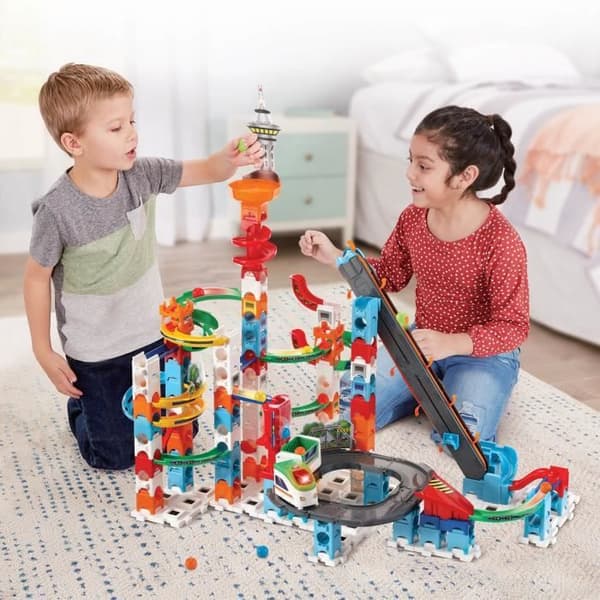 VTECH MARBLE RUSH - SUPER HIMMEL TÅRN SÆT XL300E - 143 dele - Til børn fra 4 år