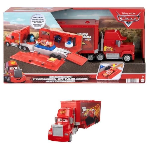 Disney Pixar Bilar - Mack Transformerbart Set - Liten Bil - MATTEL - HDC75