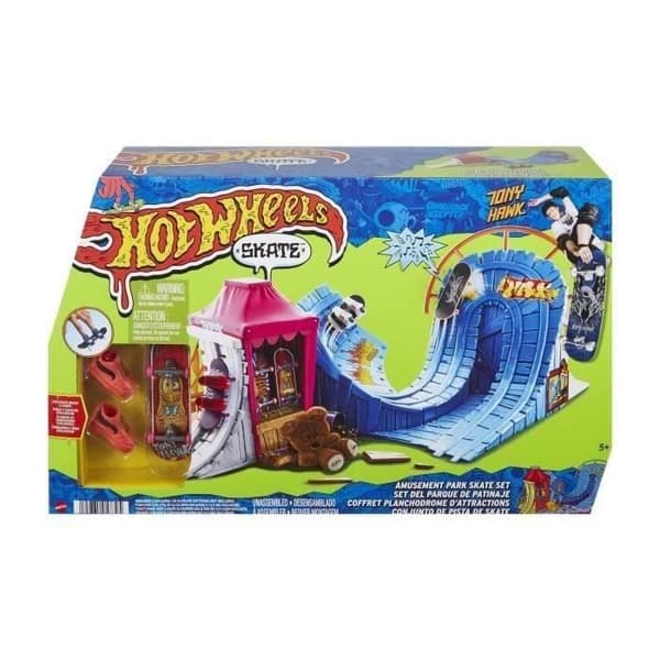 SKATEPARK ATTRAKTIONSBOX - HOT WHEELS - HGT95 - HOT WHEELS KØRETØJER