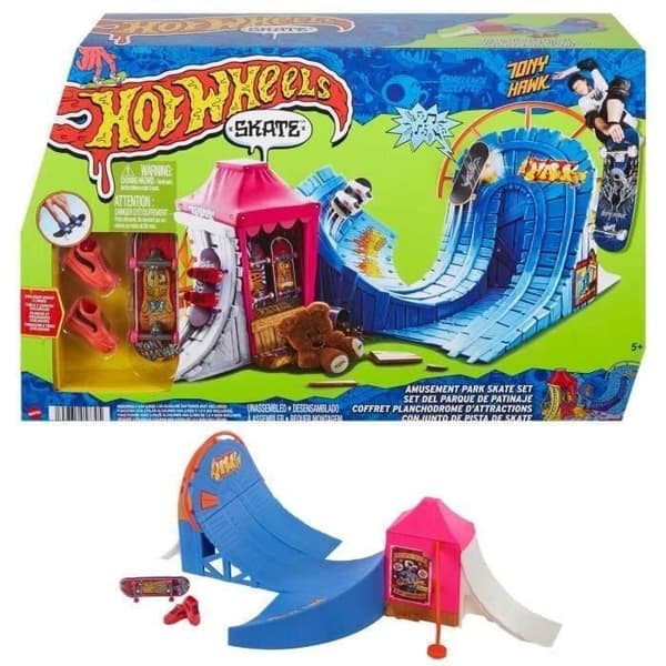 SKATEPARK ATTRAKTIONSBOX - HOT WHEELS - HGT95 - HOT WHEELS KØRETØJER