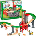 Miniatyrbillede 2 af 6: BRIO World Grand Circuit Multimodal Platform - 32-delt kassesæt - Trætogsæt - Ravensburger - Fra 3 år - 33887