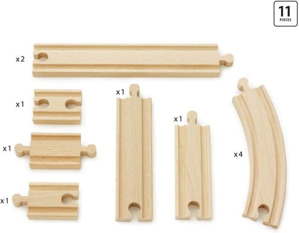 BRIO Evolution Begyndersæt - 11 Skinner - 7312350334012 - Alder 3+
