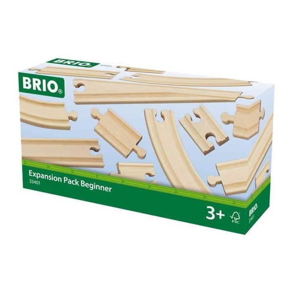 BRIO Evolution Begyndersæt - 11 Skinner - 7312350334012 - Alder 3+