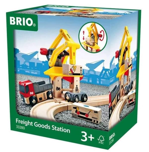 Brio World Godskran - Trætogsæt Tilbehør - Ravensburger - Alder 3+ - 33280