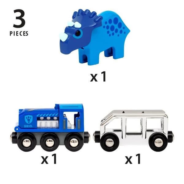 BRIO 36111 Junan erikoispainos, puinen junasetti, lapsille, 3-vuotiaille ja sitä vanhemmille, BRIO World, Ravensburger